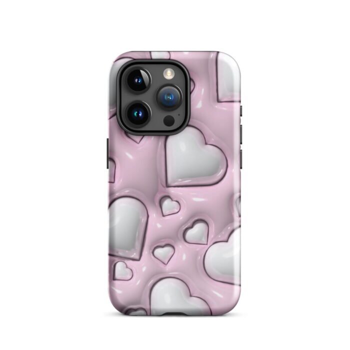 tough case for iphone glossy iphone 15 pro front 65ba30e99c722