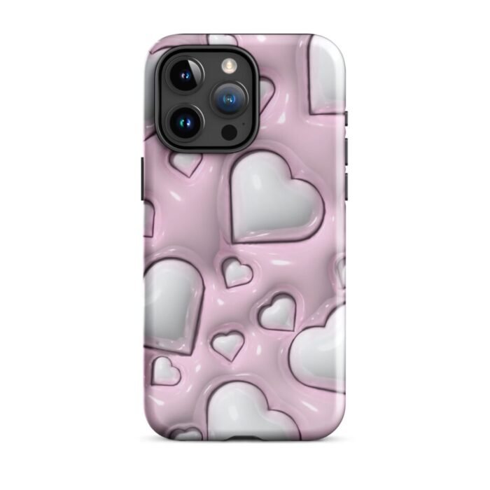 tough case for iphone glossy iphone 15 pro max front 65ba30e99c846