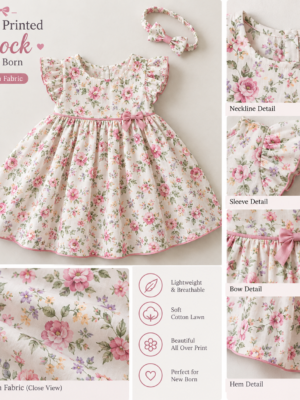 Floral Printed Frock
